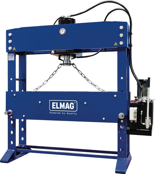 ELMAG Hydraulische Werkstattpresse XL, PREMIUM WPMEH 100/2 (Ø: 1500mm), 81820