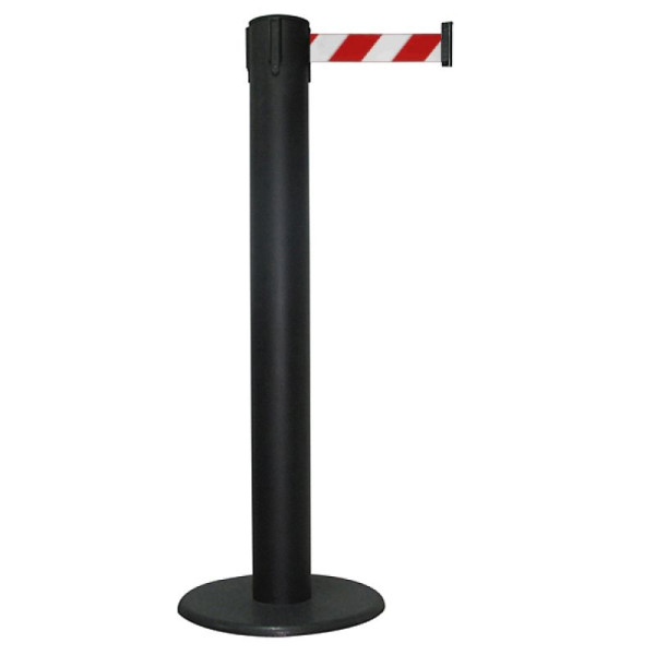 Stein HGS Personenleitsystem Komplett-Set 'P-Line Titan', rot/weiß diag., VE: 8 Stück, 71439.0006