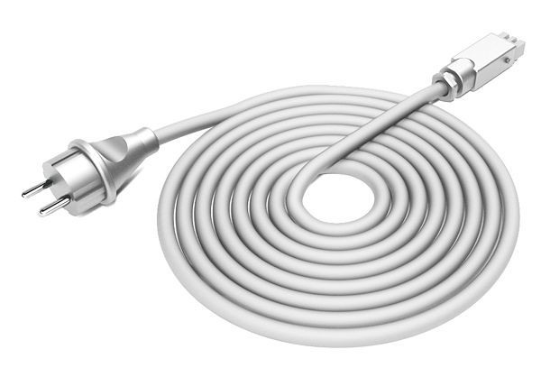 Solamagic Anschlussleitung für Infrarotstrahler S1+, S3, D3, weiß, 5 m, 9300036