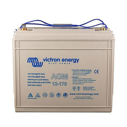 Victron Energy Batterie AGM Super Cycle 12V 170Ah, 2-67-012255, BAT412117081