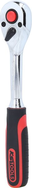 KS Tools 3/8" CHROMEplus Umschaltknarre, 72 Zahn, Kunststoffgriff, 915.3890