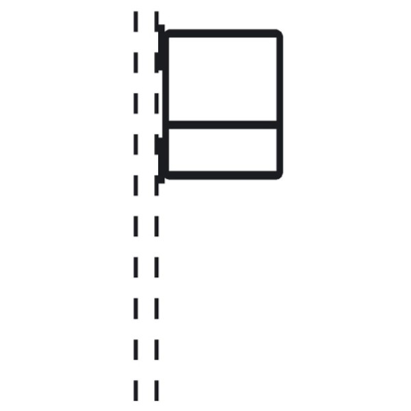 Stein HGS Rohrrahmen Typ 24, Ø RR 26,9/1,75 mm, inkl. Rohrschelle Ø 60 mm, afs52261