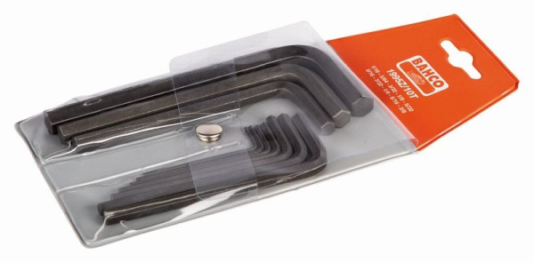 Bahco Winkelschraubendreher-Satz, 10-teilig, Zoll, 1995Z/10T
