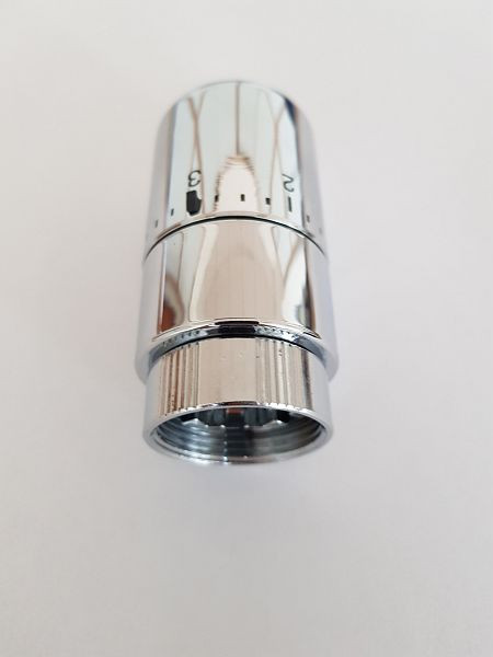 Sanotechnik Thermostat-Kopf chrom zu Badezimmer-Heizkörper, BA710