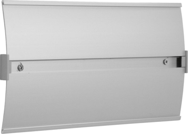 Moedel Elegantes Leitsystem, Ausführung Wandmontage, Aluminium, eloxiert, 297x148 mm, 60971