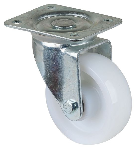 BS Rollen Transportrolle, Rad-Breite 35 mm, Rad-Ø 100 mm, Tragfähigkeit 350 kg, Lauffläche/Radkörper Kunststoff, Rollenlager, LB500.B10.101