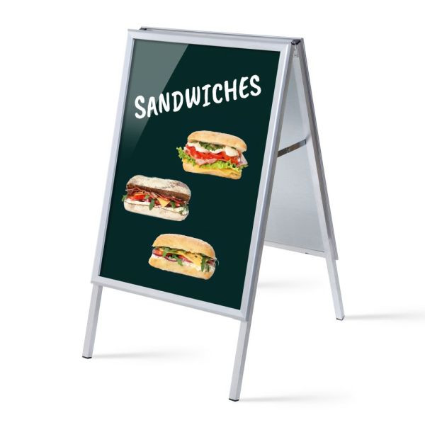 Showdown Displays Kundenstopper A1 Komplettset Sandwiches Englisch, ZPA1G32MEI189
