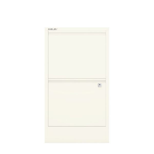 Bisley Home Filer, 2 HR-Schubladen, 196 verkehrsweiß antibakteriell, HF2196