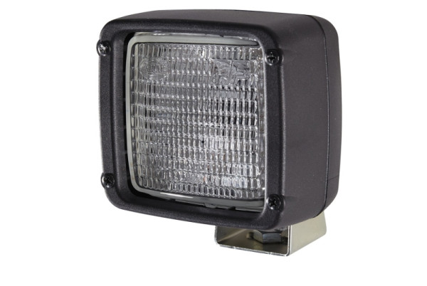 HELLA Halogen-Arbeitsscheinwerfer - Ultra Beam - 12/24V - Anbau/geschraubt - stehend/schwenkbarer Montagebügel - Nahfeldausleuchtung, 1GA 007 506-391