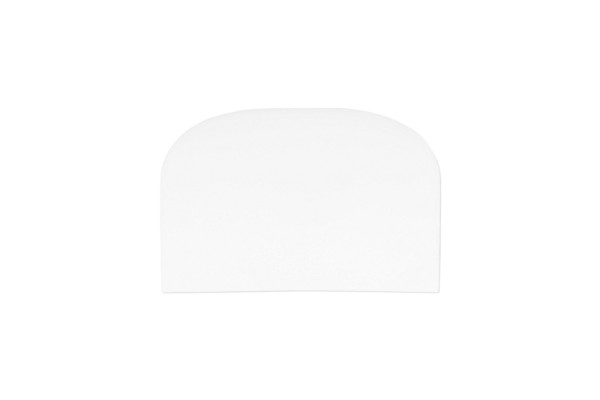 Schneider Teigschaber flexibel, Größe: 148 x 99 mm, LDPE weiß, 227240