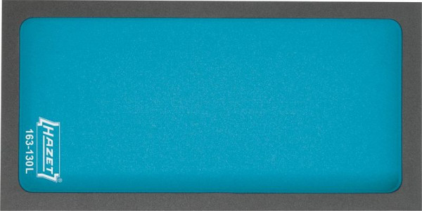 Hazet 2-Komponenten Weichschaum-Einlage, Abmessungen / Länge: 342 mm x 172 mm x 33 mm, 163-130L