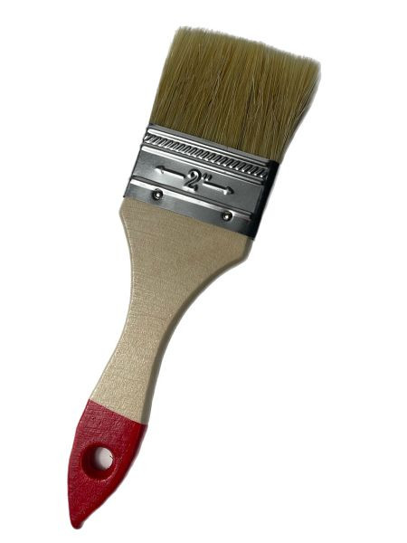 VaGo-Tools Lackierpinsel Lasuren Maler Pinsel Flachpinsel Chinaborste 50mm, VE: 6 Stück, 190-020-6_vx