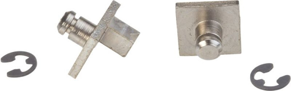 Hazet Ersatzteil Satz, 2 Haltebolzen, 2 Sicherungsscheiben, Ersatzteil Satz bestehend aus: 2 Haltebolzen, 2 Sicherungsscheiben für 798-13, 798-013/4