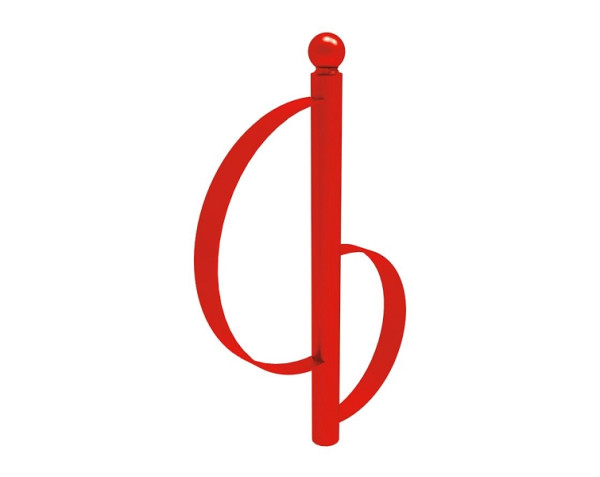Procity Fahrradbügel Province Klassik, Kugel, RAL 3020, 207392.3020