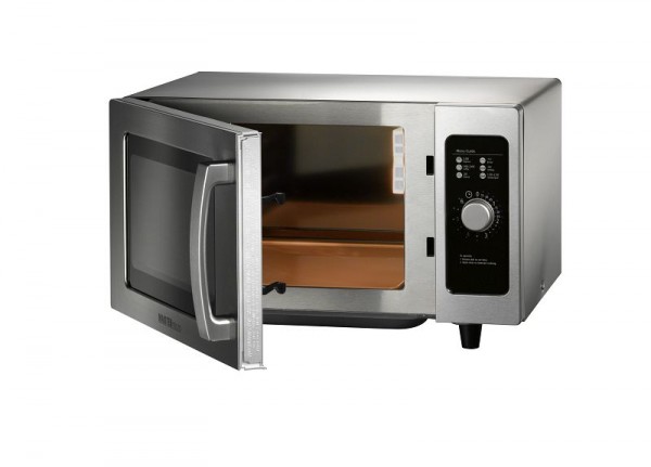 GGG Mikrowelle, 511 x 431 x 311 mm, Edelstahl, 1000 W, MW GGG Mikrowelle, 483 x 442 x 281 mm, Edelstahl, 6
