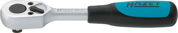 Hazet Umschaltknarre, Vierkant massiv 6,3 mm (1/4 Zoll), 863P