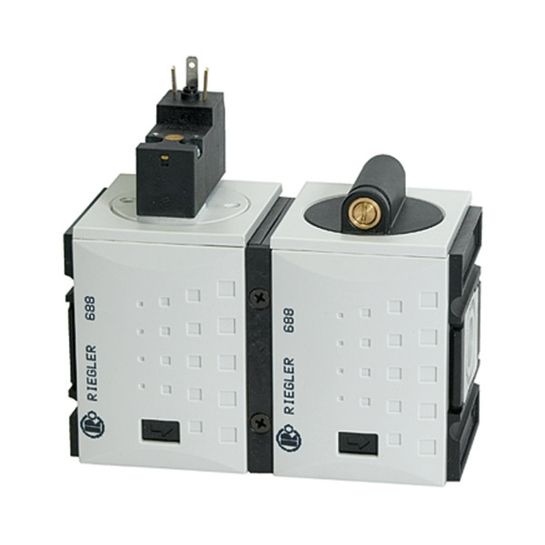Riegler Befülleinheit »FUTURA«, elektrisch betätigt, 115 V AC/50 Hz, BG 2, G 3/8, 156628