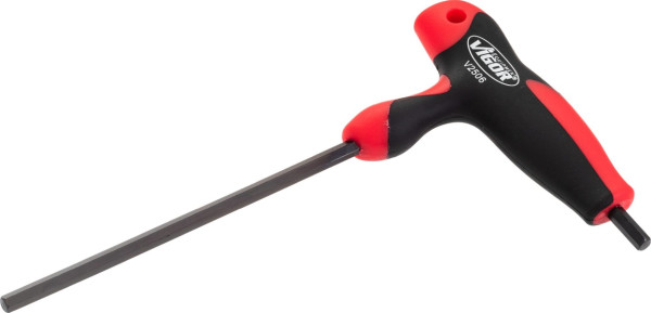 VIGOR Sechskant T-Griff Schraubendreher, Innen-Sechskant Profil, 4 mm, V2506