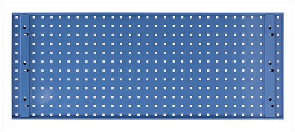 ADB Lochplatte, L 1177 x B 456 mm, Farbe: blau, RAL 5012, 23098