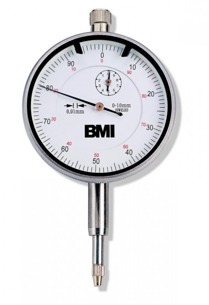 BMI Präzionsmessuhr, Messbereich 10 mm, 766010