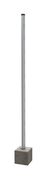 Schake Schilderpfosten SET, Länge: 3000 mm, Ø 76 mm, 473_30-SET