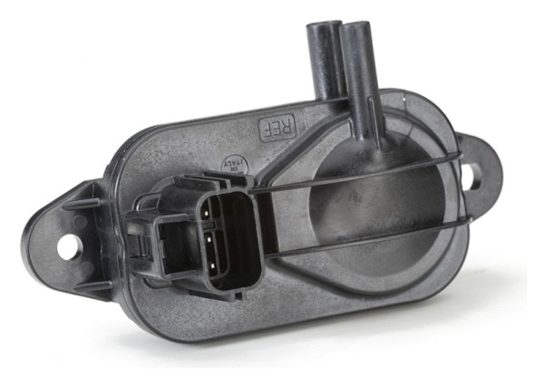 HELLA Sensor, Abgasdruck, 3-polig, gesteckt, mit Befestigungsmaterial, 6PP 009 409-271