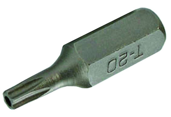 SW-Stahl Schraubendrehbit, 8 mm, TR-Profil, T20, 04186T20
