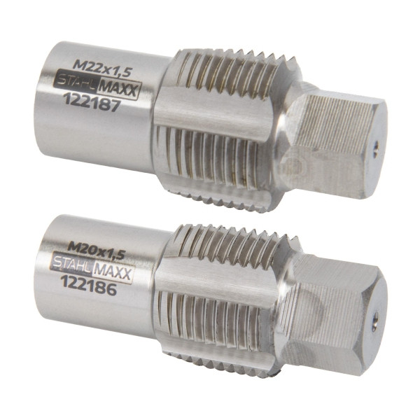 Stahlmaxx Gewindeschneider Set in M20x1.5, M22x1.5 für Abgasanlage, XXL-122188