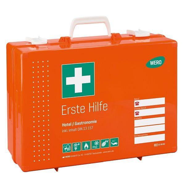 WERO Erste Hilfe Koffer Hotel / Gastronomie inklusive DIN 13157 in Werotop 450, 220982