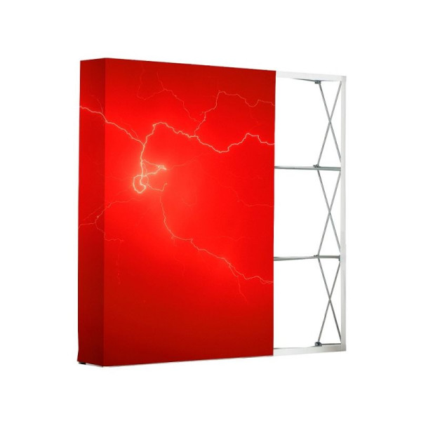 Showdown Displays Pop-Up Textil Premium 3x3 Straight Druck, PUFP33S-G