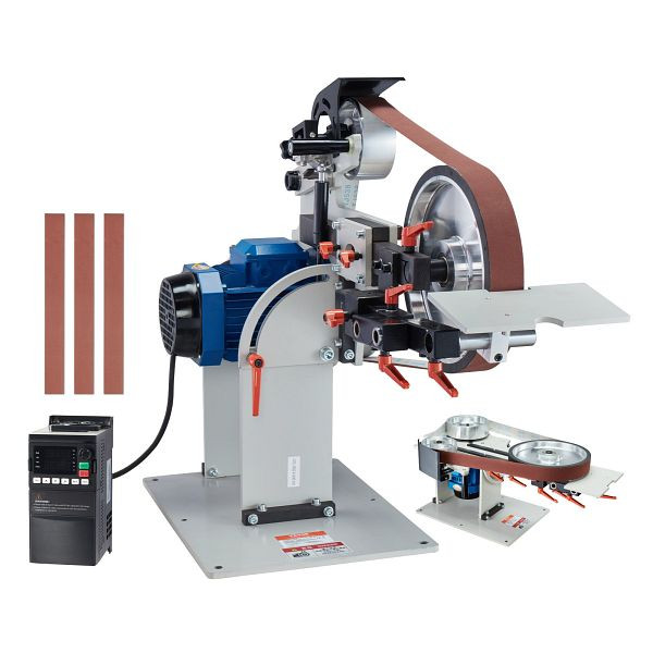 VEVOR Bandschleifmaschine 1828,8x50,8mm Bandschleifer Schleifer VFD 3Schleifmodi, SDMC1500W728DDD10V2