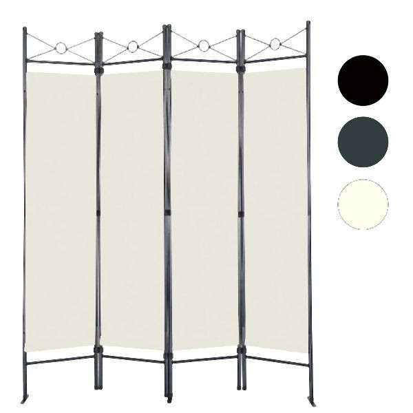 Metra Paravent creme, Raumteiler, Trennwand, spanische Wand, 10366