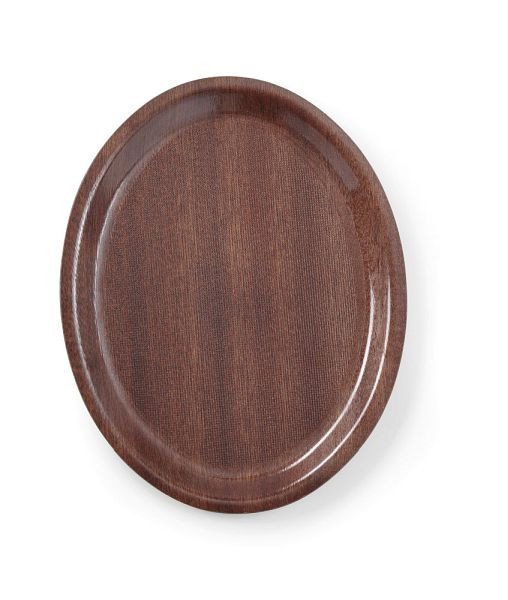 AmerBox Serviertablett Woodform, 200 mm, oval, Holz, 507568