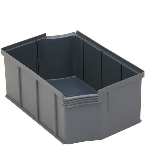 BITO Einsatzkasten EK26179 KLT schwarz, 16 Stück, 20002