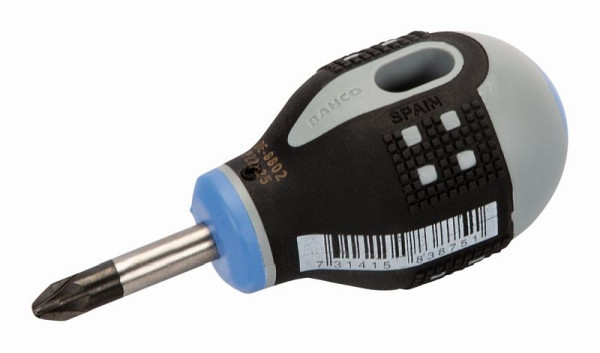 Bahco Schraubendreher, Ergo™, kurz, PZ 1, 83 mm, BE-8801