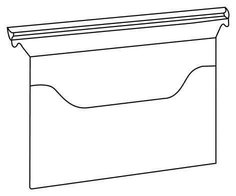 Eichner Terminmappe "Visimap" in unterschiedlichen Formaten, Transparent, Format: DIN A4 quer, 9031-00092