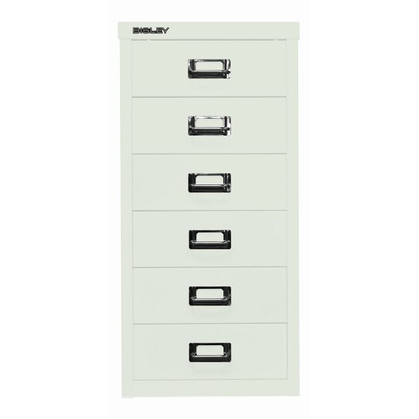 Bisley MultiDrawer™ DIN A4, 6 Schubladen, 644 portland, L296644