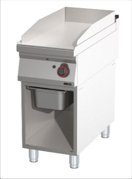 RM Thermik Serie 900, Gas-Grillplatte mit Unterbau, 400x900x900 mm, glatte Grillfläche, FTH-90/40G