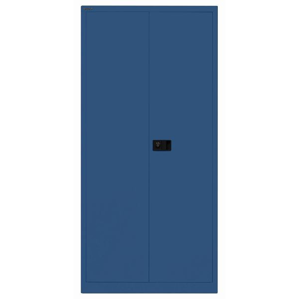 Bisley Flügeltürenschrank UNIVERSAL, 4 Fachböden für 5 Ordnerhöhen, Breite 914 mm, Tiefe 400, 639 oxfordblau, Belastbarkeit: 80kg je Fachboden, E782A04G639