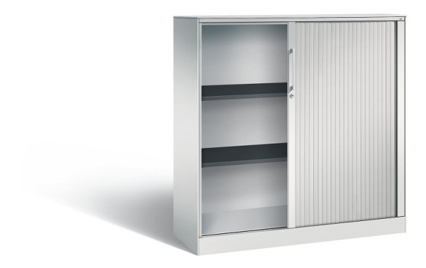 C+P Rollladenschrank Asisto, H1310xB1200xT435mm, Farbe: Lichtgrau, Bügelgriff, 3 OH, 143031-000 S10074