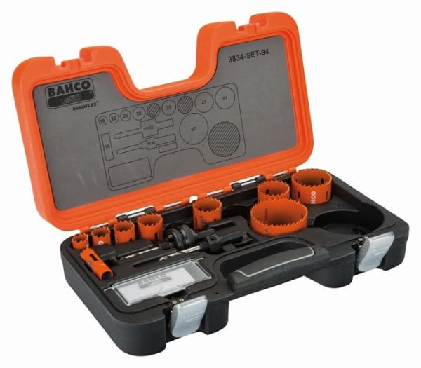 Bahco Lochsägen-Satz, 11-teilig, 3834-SET-94, 7311518166458