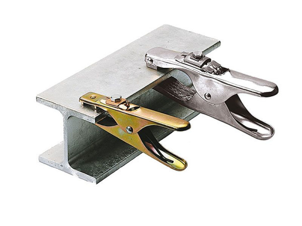 ELSPRO Masseklemmen (verzinktes Stahlblech mit Kupferbacken), Schweißstrom: 500 A, EKB02