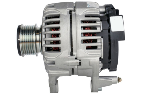 HELLA Generator/Lichtmaschine, 14V, 90A, für u.a. VW Polo (9N_), 8EL 012 428-111
