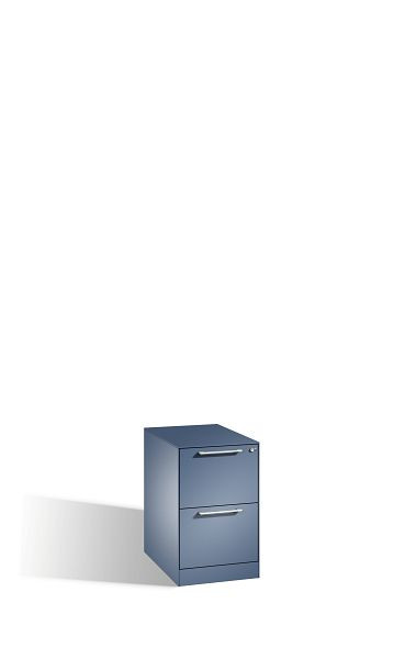 C+P Hängeregistraturschrank Asisto, H710xB440xT600mm, Farbe: Fernblau, Bügelgriff, 146275-211 S10090