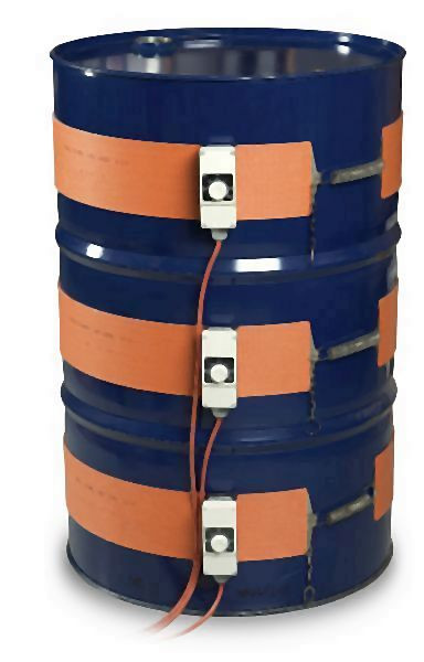 Kuhlmann Electro Heat Silikone-Fassheizungen für 200-220L Stahlfässer Analoger Regler 0-120ºC 230V 1500W, 11-9667A