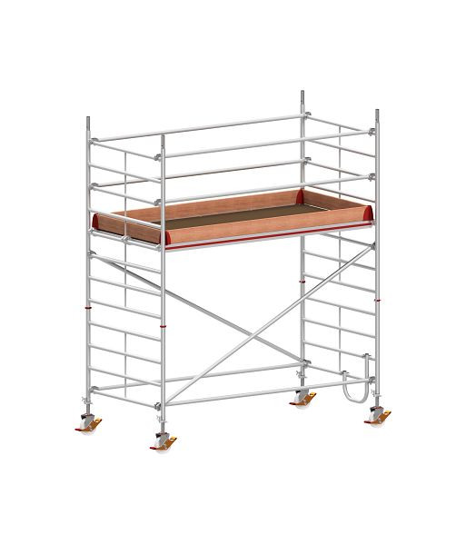 HYMER Fahrgerüst, Bühnenlänge 2,95 m, Rahmenteilbreite 1,50 m, Reichhöhe 4,40 m, 837304