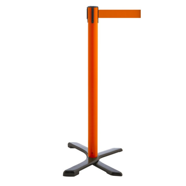 Stein HGS Personenleitsystem -P-Line Compact-, rot, orange, mit Gurtendstück (Standard), 34867-1502