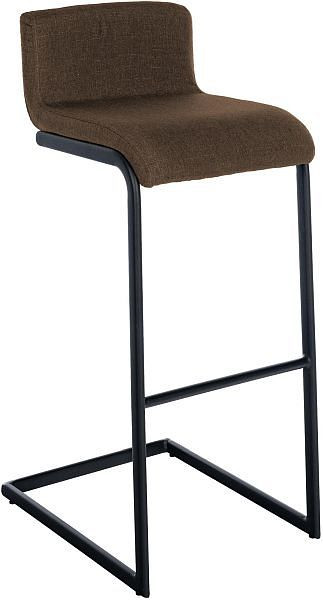 CLP Barhocker Newport Stoff B, braun, 324915, 4255716334048