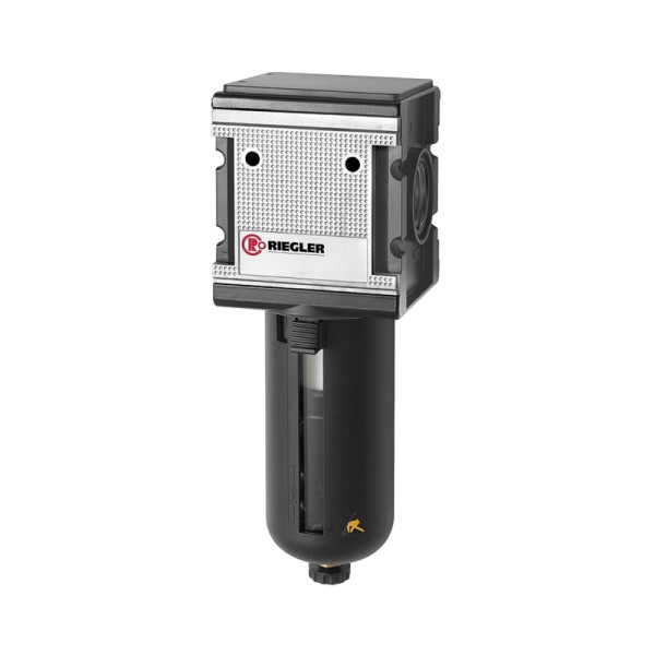 Riegler Filter »multifix«, PC-Behälter, Schutzkorb, 5 µm, BG 4, G 3/4, HA, 133111