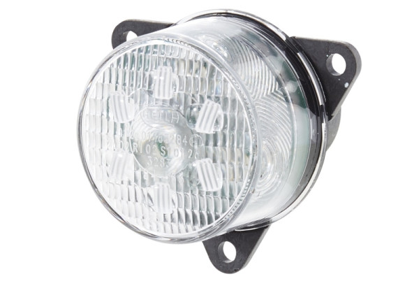 HELLA Blinkleuchte, LED, 12V, Anbau/geschraubt, Lichtscheibenfarbe: glasklar, Stecker: AMP, vorne, 2BA 011 172-147